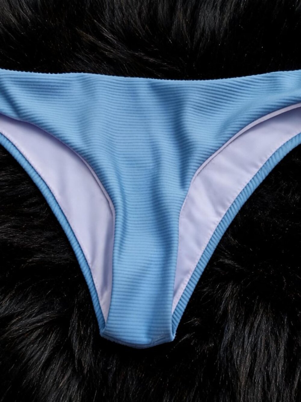 NEW M Women's Light Blue Bikini Bottom Bathing Suit Beach Swimsuit Swimming